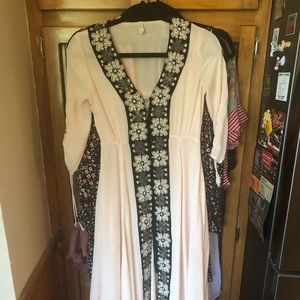 Free People Kimono Style Dress